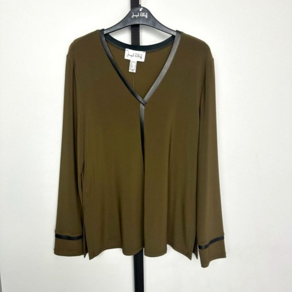 NWT Joseph Ribkoff - Size 8 - Khaki with Black